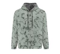 Hixingo Sudaderas Hombres, 3D Mármol Sudaderas Mujer con Bolsillo, Chaqueta Cremallera Termicas, Chaqueta Polar Casual, Hombre Entretiempo Otoño Deportes Manga Larga (Verde grisáceo,3XL)