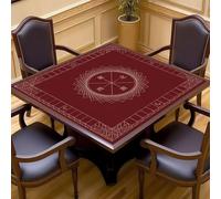 Hixingo Tappetino da Gioco per Mahjong e Giochi da Tavolo (Bordeaux 03,80x80cm)