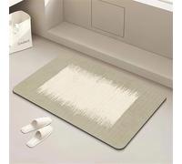 Hixingo Tappeto da Bagno in Diatomite, Tappeto Bagno Cucina Antiscivolo, Tappetino Super Assorbente e Asciugatura Rapida, Tappetino per Doccia e Ingresso (60x90cm,Serie di Moda 4)