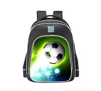 Hixingo Zaino per Bambini Asilo,Zaino Asilo Gita,Zaino Scuola Satchel Stampato Cartone Animato, Bambini per Bambino Piccoli, Gift Adatto a Ragazzi e Ragazze (M:38x28x16cm,Palla 1)