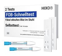 HIXO Test rapido FOB - Screening precoce del cancro intestinale 2 pz T