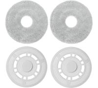 HIYOUNG 2 panni per mocio con 2 supporti di ricambio, per Xiaomi X20+, Dreame L10S Pro Gen 2/L10S Pro Gen 3/L10 Ultra/L10S Pro/L10S Ultra/L10 Prime/X20 Pro