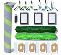 HIYOUNG Ricambi compatibili con iRobot Roomba Max 705 Combo /706 Combo Robot Aspirapolvere 2 spazzole principali, 1 rullo tergicristallo, 3 filtri, 6 spazzole laterali, 4 sacchetti per la polvere