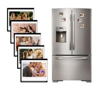 HIYQIN 15 Pezzi Cornici Magnetiche per Foto Instax Wide, per Polaroid Now/600/OneStep+ Espositore da Frigorifero 3,5x4,25" Adatto per Custodie Fotografiche Fujifilm Wide 400/300/EVO - Colore