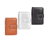 HIYQIN 3-IN-1, mini album di foto per Fujifilm Instax Mini Film (54 x 86 mm), album fotografico per Instax Mini EVO/99/40/90/12/11/Liplay/per Polaroid Snap/Z2300/Zip Printer, 3 x 32 tasche - Retro