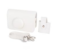 HIYQIN Custodia protettiva compatibile con la fotocamera a pellicola KODAK H35/H35N/F9/VIBE 501F, borsa per il trasporto in pelle PU e custodia per la conservazione della pellicola - Bianco