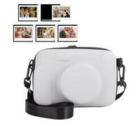 HIYQIN Custodia Protettiva per Fotocamera Compatibile con Fujifilm Instax Wide 400, per Instax WIDE 400/210/300, LOMO Custodia Rigida in EVA conTracolla, Tasca e Cornici Magnetiche - Grigio