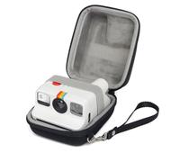 HIYQIN Custodia Protettiva per Fotocamera Istantanea Polaroid Go - Borsa da Trasporto per Polaroid Go 9035/9071/9070 Custodia da Viaggio con Cinturino da Polso - Nero