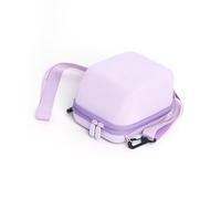 HIYQIN Custodia rigida per fotocamera compatibile con Polaroid Now, per Polaroid NOW/NOW+/ONE STEP2, custodia elegante con tracolla regolabile, lilla viola