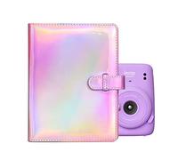 HIYQIN Mini Album Fotografico 128 Tasche Compatibile con Fujifilm Instax Mini 12 11 9 8 8+ 7s 25 70 90, Mini Link Drucker/Share SP-1-Drucker, Polaroid Snap PIC-300 / Z2300