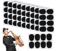 HiyyFloy Cuscinetti per Bocchino per Sassofono 80 Pezzi 0,8 Mm Cuscino per Bocchino per Clarinetto Alto Tenore Bocchino per Sax Cuscini per Principianti, Musicisti