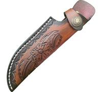 HiyyFloy Fodero per Coltello in Pelle, Fondina per Coltello Dritto, Copertura per Lama per Coltello, Custodia per Coltello Cintura per Caccia, Tempo Libero E Cucina