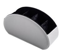 HiyyFloy Porta Telecomando, Contenitore/Vassoio/organizzatore Remoto in Pelle Pu con 5 Scomparti per Telecomandi/Controller Multimediali/Articoli per Ufficio
