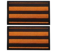 HiyyFloy Toppa Ricamata con Nastro Russia 2 Pezzi Toppa Militare con Emblema a Strappo per Cappelli, Borse, Vestiti