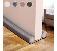 HIZH Paraspifferi Porta,94 cm Paraspifferi per Porta,Regolabile e veloce da installare, adatto per uso interno ed esterno, blocca l'aria fredda e il rumore, Grigio