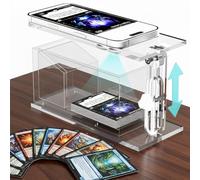 HIZH Supporto per scanner di carte regolabili in altezza per collezionisti MTG e TCG | Supporto in acrilico premium per una scansione rapida e precisa con Cardmarket, app ManaBox | Compatibile con
