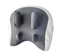 Hizoo - Massaggiatore di decompressione di grado clinico, massaggiatore profondo per collo e spalle, per stretching e alleviare il dolore, cuscino per massaggio shiatsu a casa o in ufficio