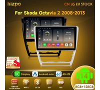 8G 128G AI Voice 2 din Android AutoRadio per Skoda Octavia A5 2008-2013 AutoRadio multimediale P1L 1G 16G