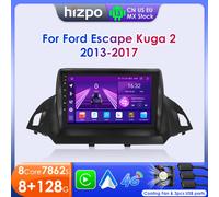Hizpo 2 Din Android 13 Per Ford Kuga 2 Escape 2013 - 2017 Autoradio Multimedia Video Player Navigazione GPS 4G Carplay Stereo RDS