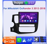 Hizpo 2 Din Android 13 Per Mitsubishi Outlander 3 2012-2018 Auto Lettore Multimediale Stereo CarPlay di Navigazione GPS Octa Core 7862