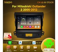 Hizpo 2 Din Android 14 Autoradio Per Mitsubishi Outlander 2 2005-2012 Lettore Video Multimediale di Navigazione GPS Carpaly Stereo Wifi