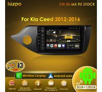 Hizpo 2din 4G Android 13 DSP Autoradio Multimidia Lettore Video Per KIA Cee'd CEED JD 2012-2016 Navigazione GPS Bluetooth Carplay