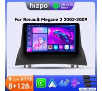 Hizpo 2Din Android 14 Per Renault Megane 2 2002-2009 Autoradio Stereo Multimedia Video Player Navigazione GPS Unità Principale Carplay
