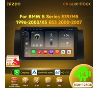 Hizpo 4G AI Voice 2 Din Android Auto Radio lettore Video multimediale per BMW 5 E39 1995 - 2003 E53 X5 M5 navigazione GPS Carplay