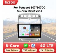 Hizpo 6115 Autoradio Per Peugeot 307 307CC 307SW 2002 - 2013 Wireless CarPlay Android Auto Sistemi Intelligenti No 2 din 2din DVD QS4 (4G 32G)-A