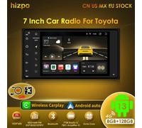 Hizpo 7 pollici AI Voce Universale Android Auto Stereo GPS Radio Per Toyota 4Runner Camry Corolla Tuntra RAV4 Multimedia di Navigazione
