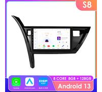 Hizpo 7862 8-core Carplay 4G 10.1 pollici sistemi intelligenti per auto autoradio Android per Toyota Corolla Auris 2013 - 2016 GPS Stereo