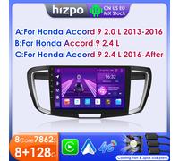Hizpo 7862 Stereo Per Honda ACCORD 9 2.0L 2.4L 2012 2013 2015 2016 2018 2Din Android Autoradio Multimediale GPS di Navigazione Audio