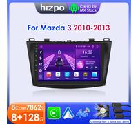 Carplay 4G DSP 7862 schermo QLED 2din Android 13 Autoradio per Mazda 3 2010 2011 2012 2013 Autoradio P1L(4Core 1G 16G)
