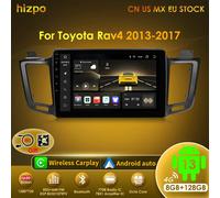 Hizpo 8Core 4G WIFI Autoradio Lettore Video Multimediale Per Toyota RAV4 RAV 4 2013 - 2017 DSP 2din Android 13.0 Autoradio Carplay