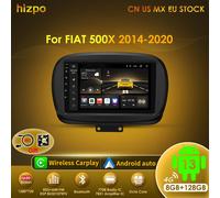 Hizpo 8G + 128G per Fiat 500X 2014 - 2020 Android Auto Car Radio Video lettori multimediali CarPlay GPS No 2 Din 2din DVD RDS DSP BT