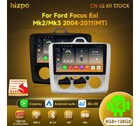 Lettore autoradio Android per Ford Focus 2 3 2004-2011 Car Stereo Multimediale 2 Din GPS Carplay Silver P1L