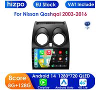 Hizpo 9 ''2din AI Voce Autoradio Android Auto Multimediale Per Nissan Qashqai J10 2006 2007 2008-2013 Carplay 4G GPS autoradio W1