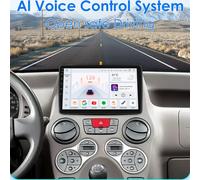 Hizpo 9 ''Carplay 4G 2 Din Android 13 Autoradio per Fiat Panda 2003 - 2012 Panda Van 2007 Multimedia Video GPS DSP Autoradio RDS P1 (4Core 1G 32G)
