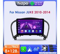 Hizpo Autoradio Per Nissan Juke YF15 2010 - 2014 Carplay 4G Lettore Video Multimediale GPS Autoradio P1L (1GB 16GB)-Type A