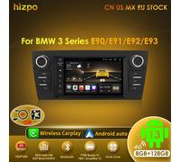 Hizpo AI Audio di Navigazione Vocale Per BMW Serie 3 E90 E91 E92 E93 Autoradio 2 Din Android Auto Multimedia GPS Carplay 2din No DVD