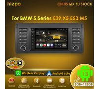 4G 64G Android Auto autoradio GPS Stereo per BMW Serie 5 е39 X5 E53 1996 1997 1998-2007 lettore multimediale DSP Carplay unità principale S8-4G 8Core-8G 128G