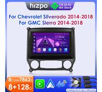 Hizpo Android 13 Auto Carplay Per Chevrolet Silverado GMC Sierra 2014 - 2018 Autoradio Stereo Navigazione GPS Lettore Multimediale