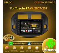 Hizpo Android 13 Autoradio Per Toyota RAV4 2007-2011 8 + 128G Carplay Autoradio Stereo Lettore Multimediale Ai Voice 4G-LTE WiFi 7862