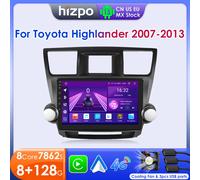 8G 128G Android 14 per Toyota Highlander Kluger 2 XU40 2007 - 2013 Autoradio Lettore video multimediale Navigazione GPS Android Auto