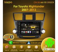 Hizpo Android 13 Per Toyota Highlander 2 XU40 2007-2013 Autoradio Multimedia Video Player Navigazione Stereo GPS No 2din DVD 7862