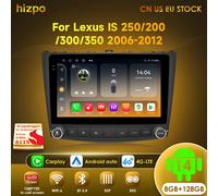 Hizpo Android 14 Autoradio 2 Din Lettore Automatico Per Lexus IS250 200 300 350 2006-2012 Stereo Apple Carplay Navigazione GPS AI Voce