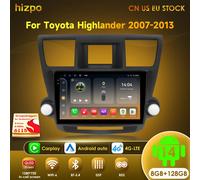 Hizpo Android 14 Per Toyota Highlander 2 XU40 2007-2013 Autoradio Multimedia Video Player Navigazione Stereo GPS No 2din DVD 6115