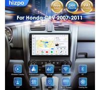 Hizpo Autoradio 9'' per Honda CRV 2007-2011, Lettore Multimediale Auto, Unità Principale Audio Android Auto 2din, Navigatore GPS, AI Vocale, DSP, 8+128G