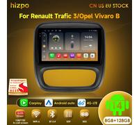 Hizpo Autoradio Android 10.33 S8 B CarPlay Android Auto Navigazione 2DIN per Vivaro B/Trafic 3