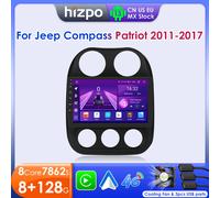 2din autoradio Android 13 Auto per JEEP Compass Patriot 2011-2017 lettore Audio multimediale Stereo P2CP 2G 32G